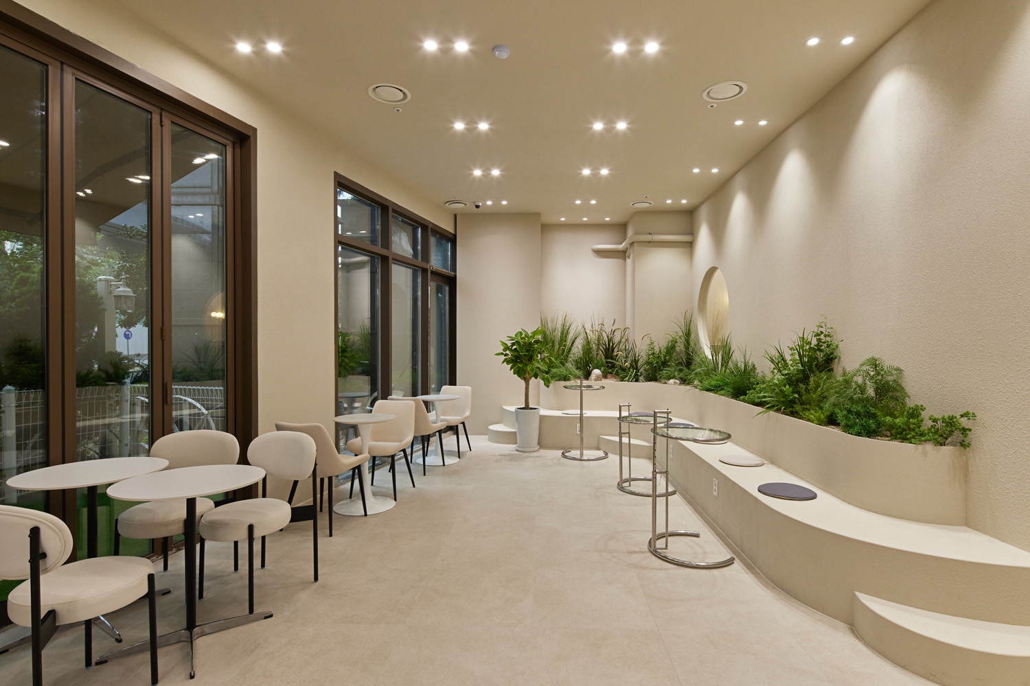 70 平宠物酒店，打造温馨如白洞咖啡馆的氛围-6