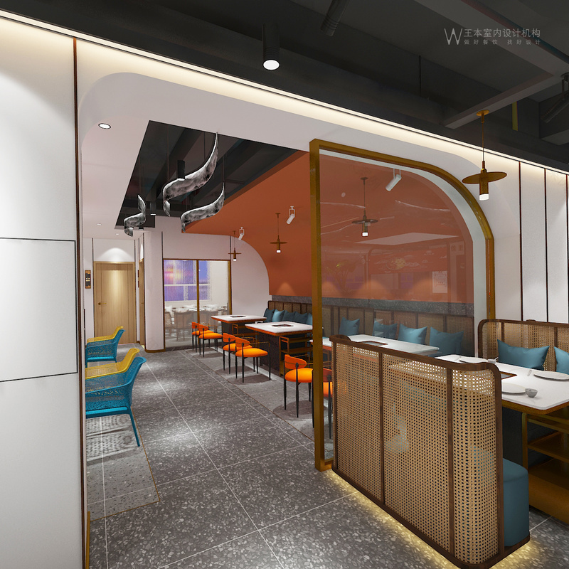 麻辣集市火锅轮台店·王本设计作品-9