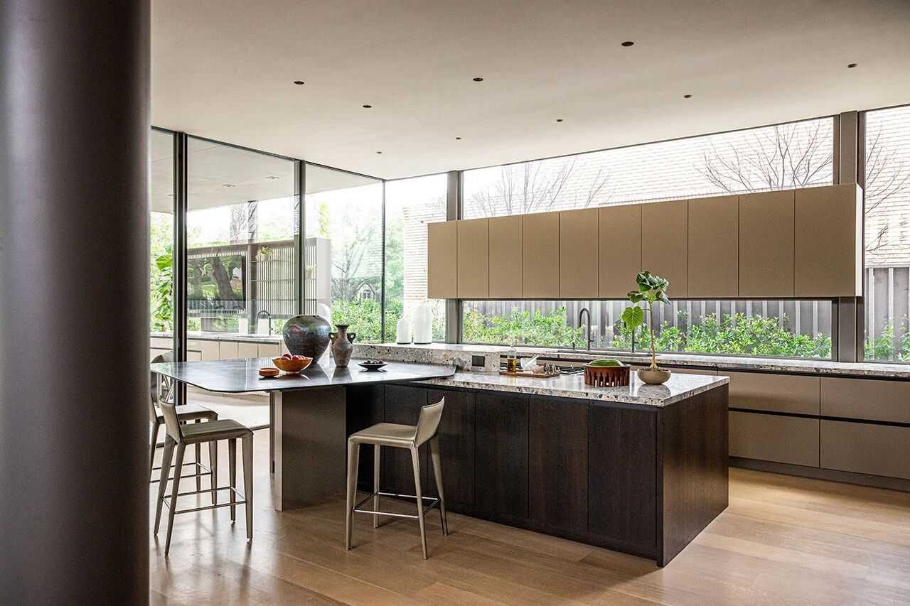 海兰帕克住宅丨美国达拉斯丨建筑设计SmithArc事务所,室内设计约书亚・赖斯-11