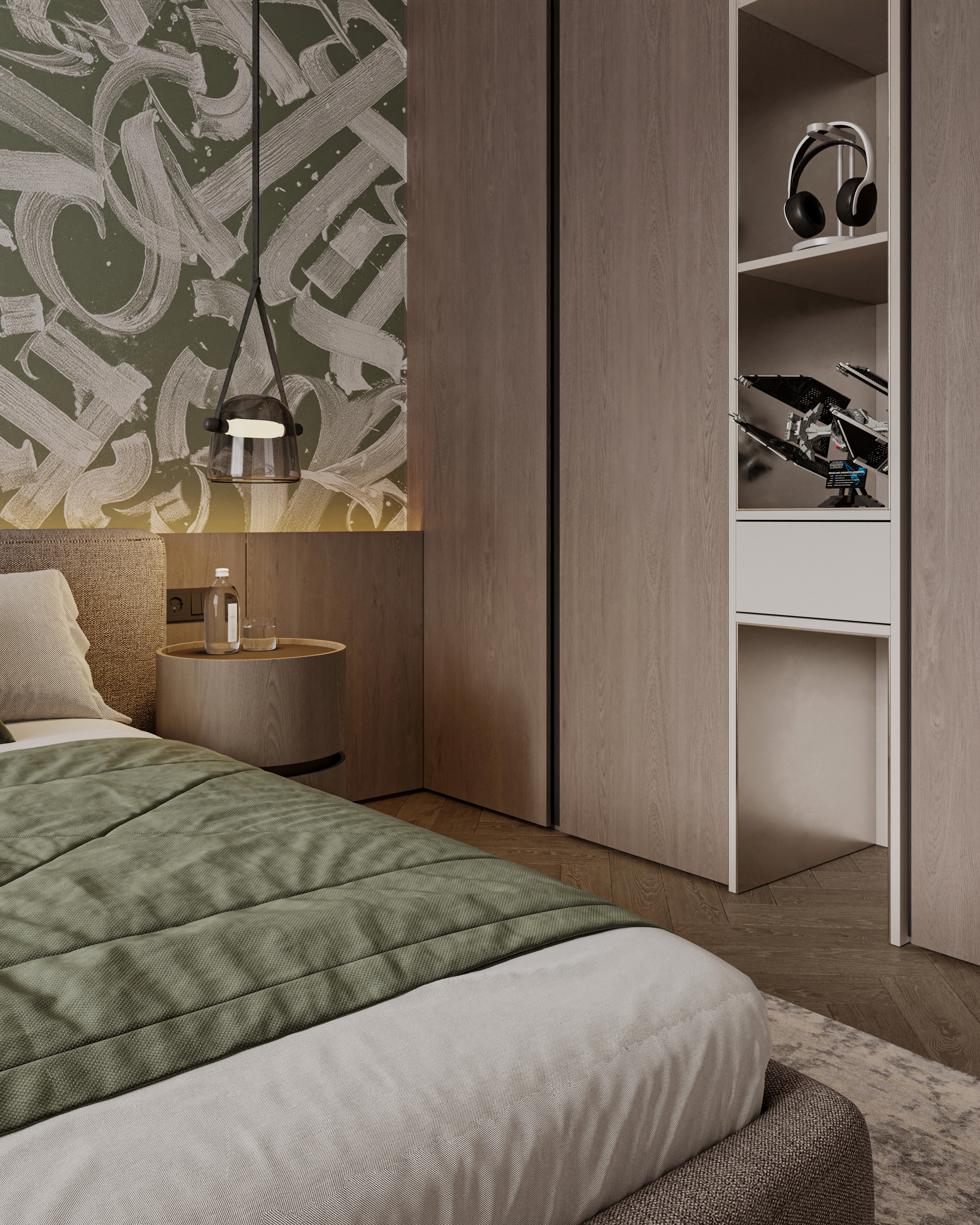 日落男孩卧室丨Sher.Architects-17