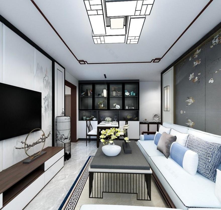 城市一隅的中式家居设计-0