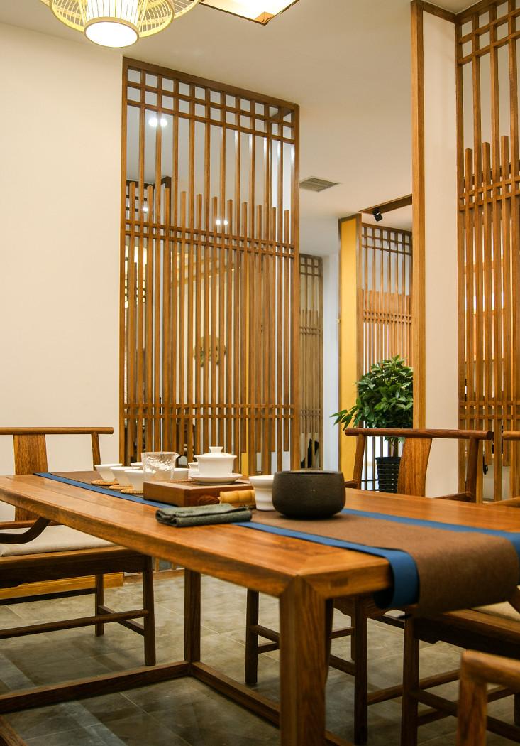 茶香四溢的六角窗山居空间-19