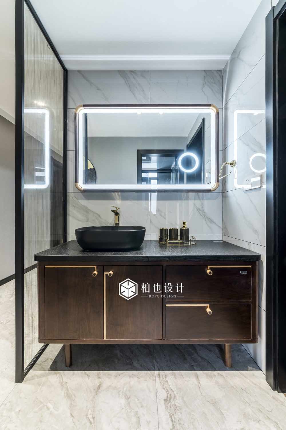 天门柏也设计&150㎡简约湖畔美宅-31