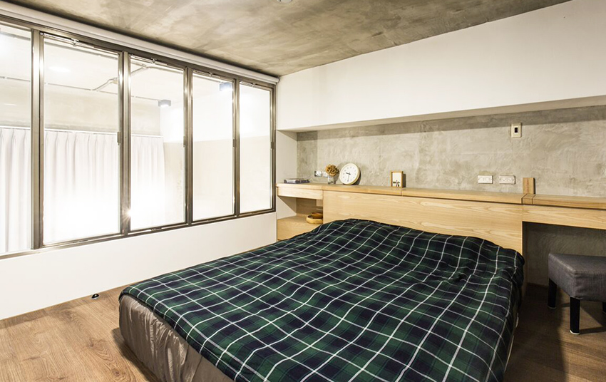 现代日式风！台北 26 坪挑高楼中楼亲子宅-6