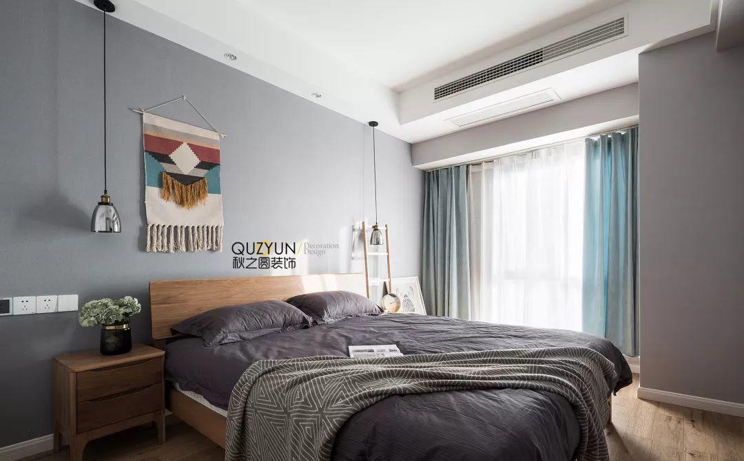 公园大厦 88 平现代简约设计,原木地板与无吊顶展现自然美感-25