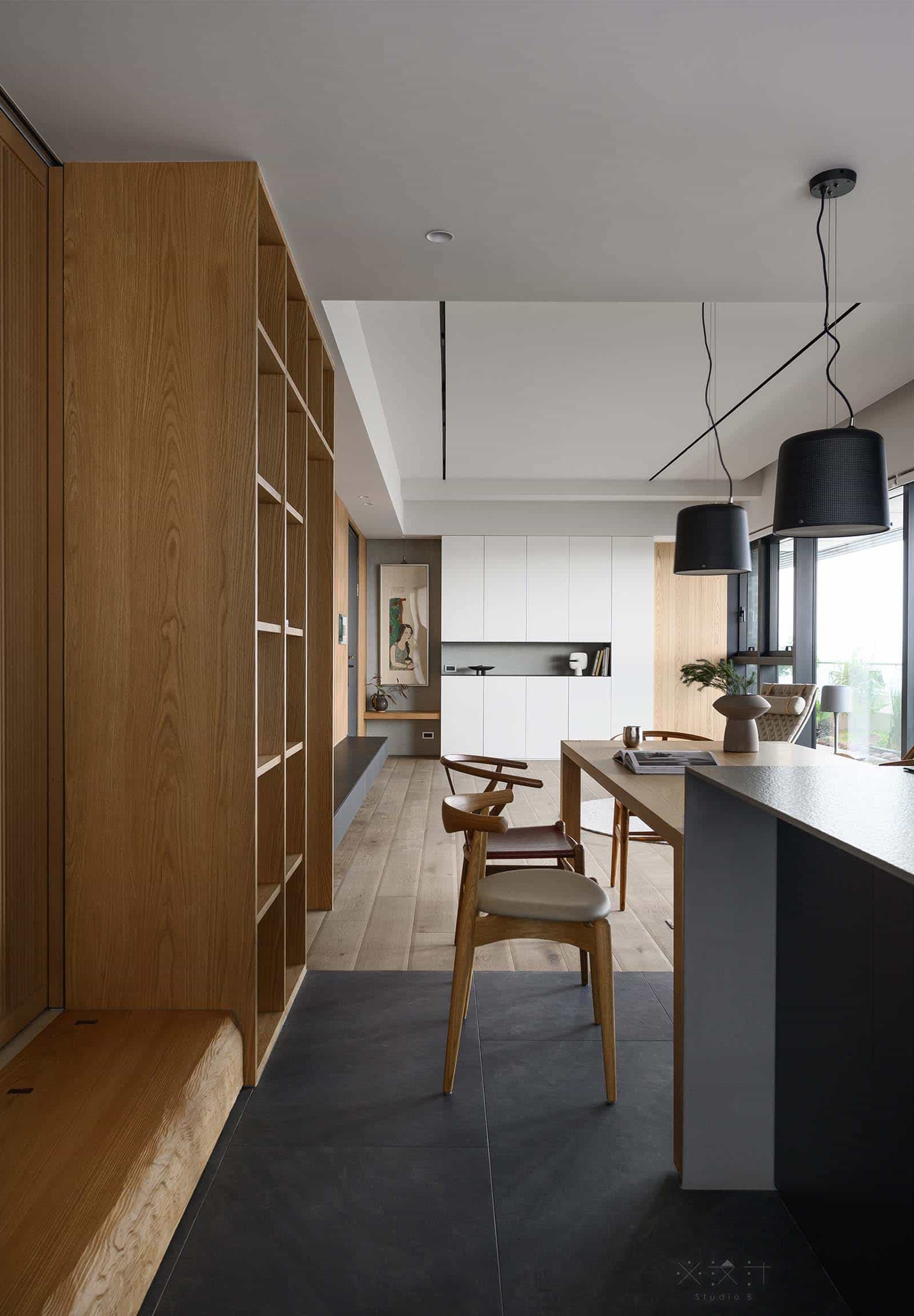 退休夫妻的观景大平层丨必设计 Studio B-28