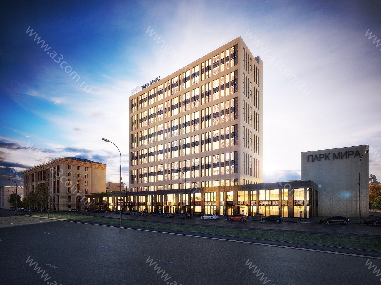 Бц ПАРК МИРА（商务中心“和平公园”）丨俄罗斯莫斯科-0
