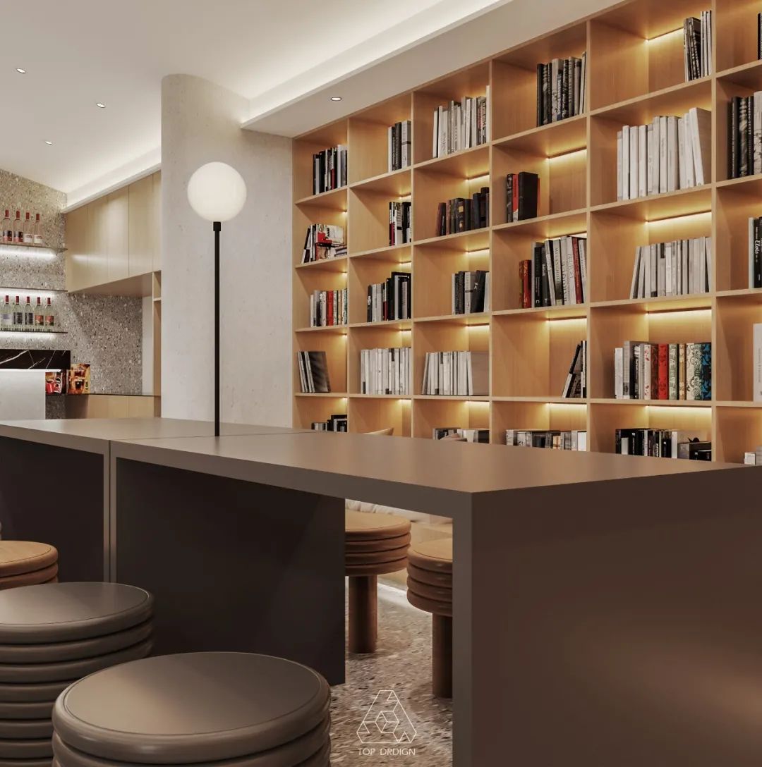 【TOP国际设计】醒来书吧-喧嚣在此静止 |-35