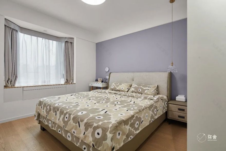 弥舍|老小区160平不规则户型爆改后焕然一新!-77