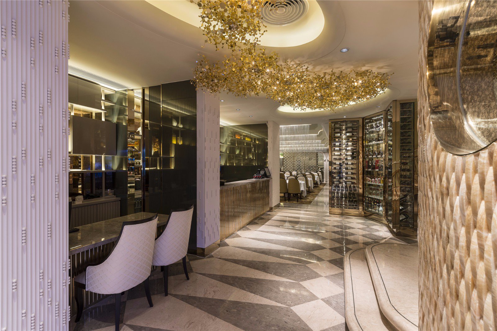 1500㎡金悦轩海鲜火锅酒家  OFA飞形设计-15