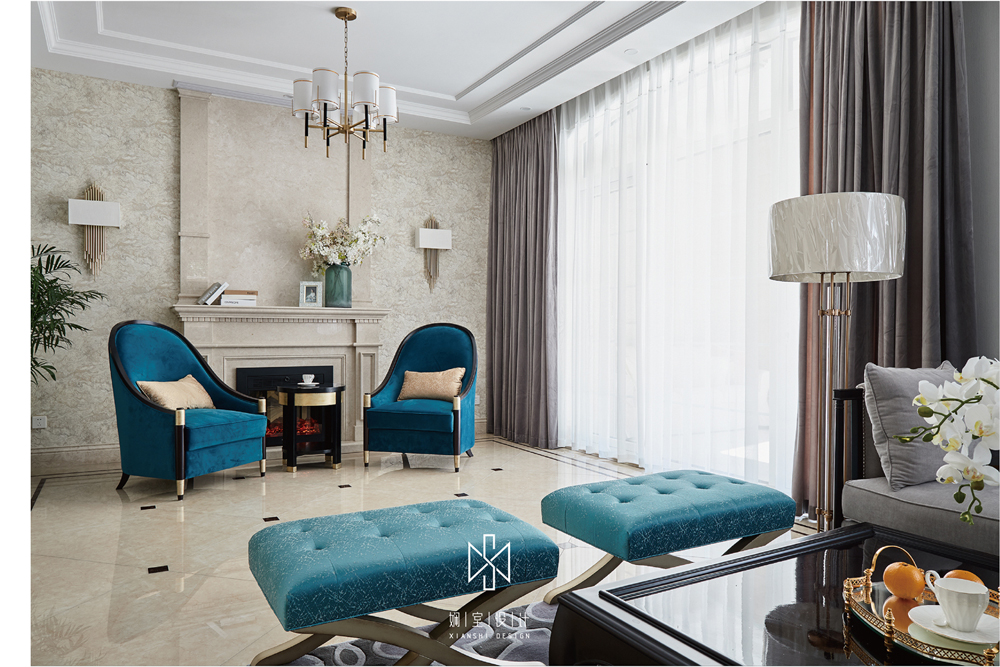 千岛湖玫瑰园 | 现代美式家居的优雅与精致-3