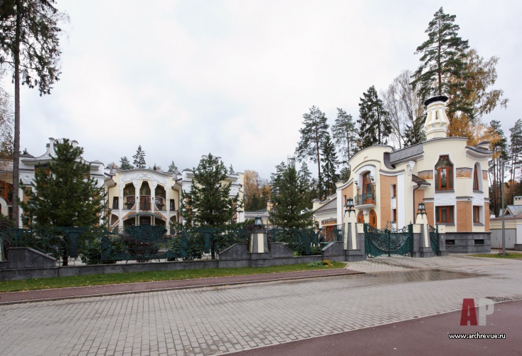 现代风格庄园室内外设计项目丨俄罗斯莫斯科-21