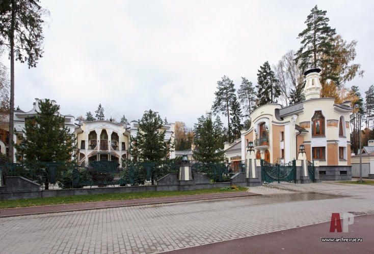 现代风格庄园室内外设计项目丨俄罗斯莫斯科-21