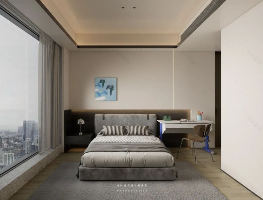 【首发】MH设计新作:诠释▏低奢精致平层豪宅-93