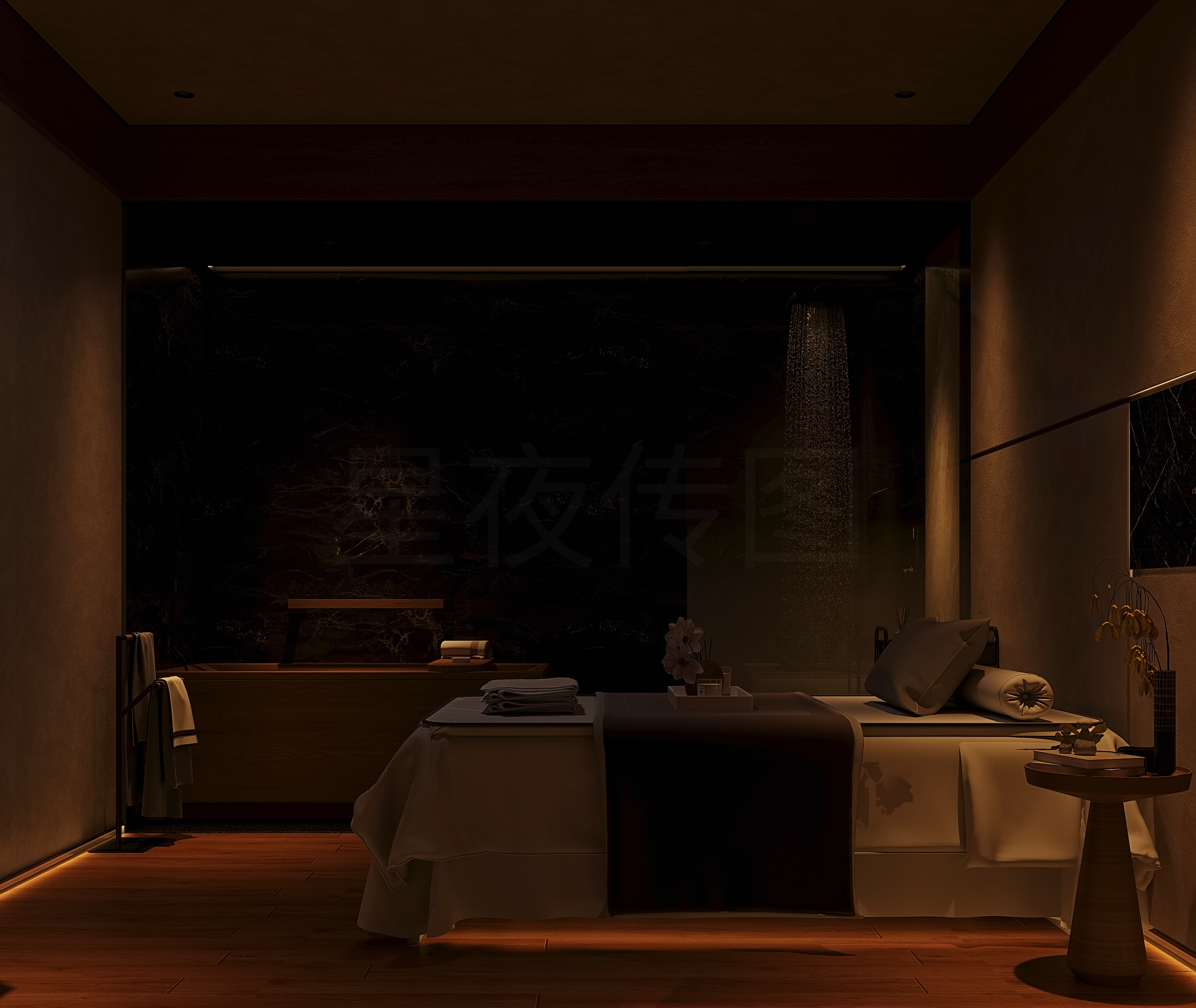 足浴店  效果图  -6