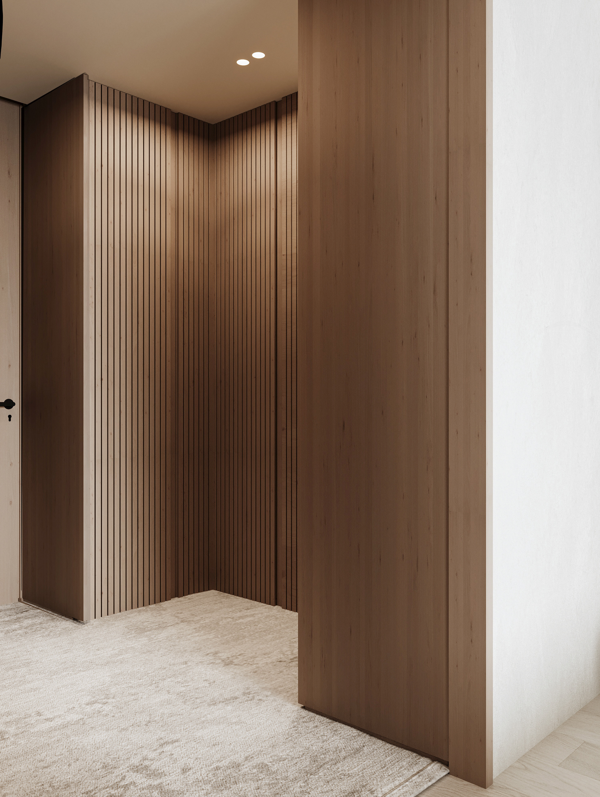 现代主卧室设计丨沙特阿拉伯丨Reel Studio-20