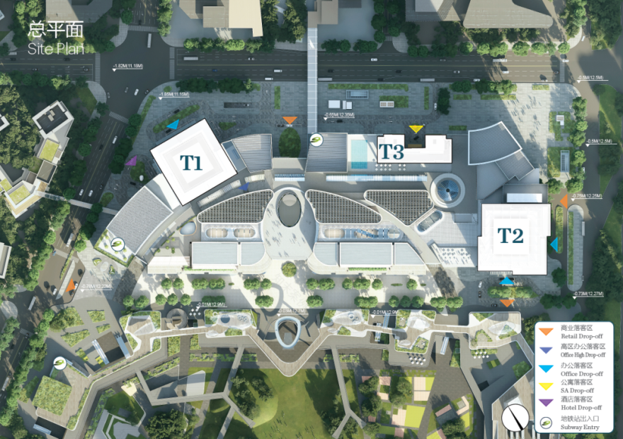 东莞华润置地中心项目丨中国东莞丨KPF建筑事务所,GOA大象建筑,aico爱坤设计-13