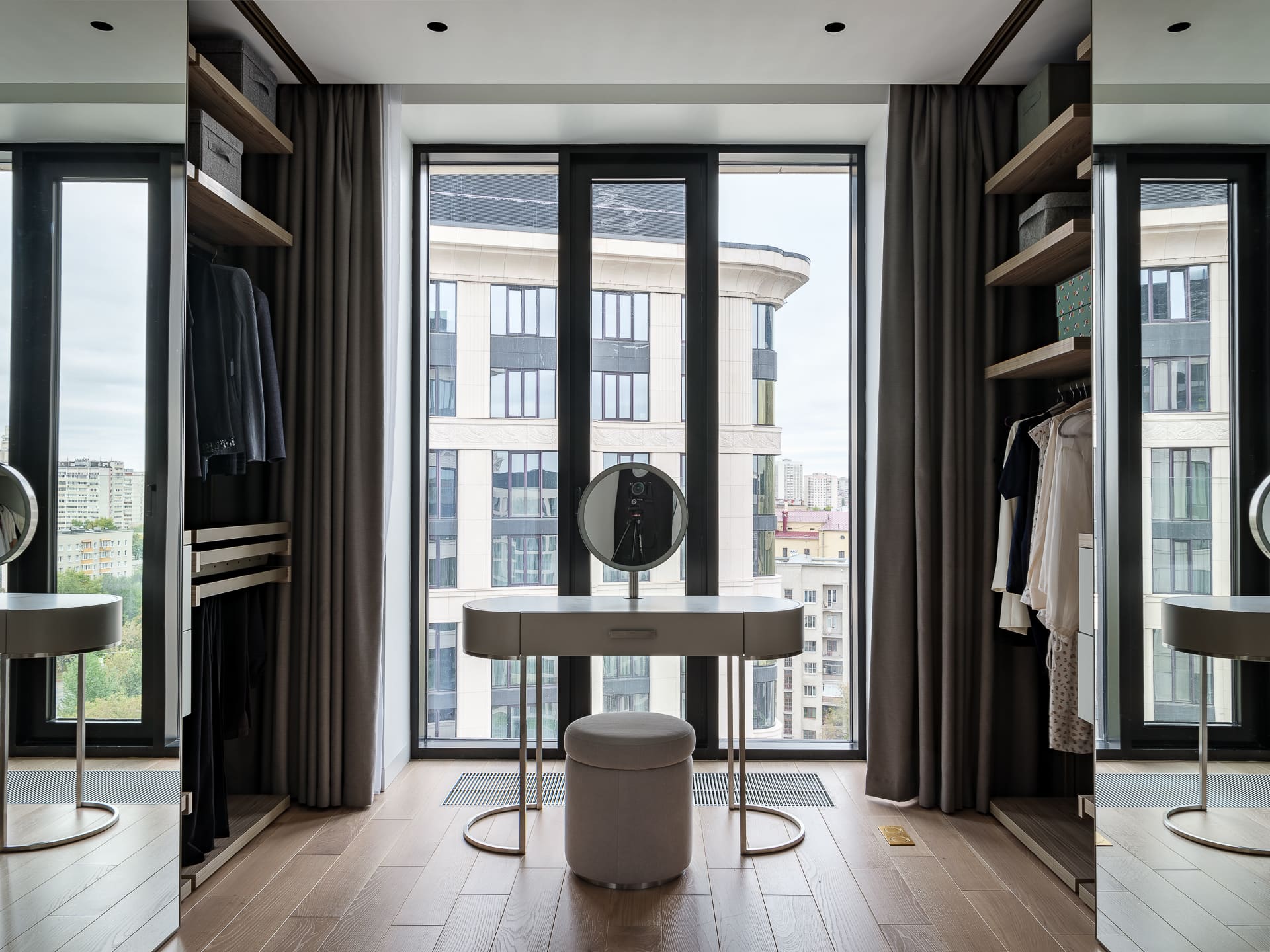 Дизайн квартиры с открытой планировкой площадью 100 кв. метров-13