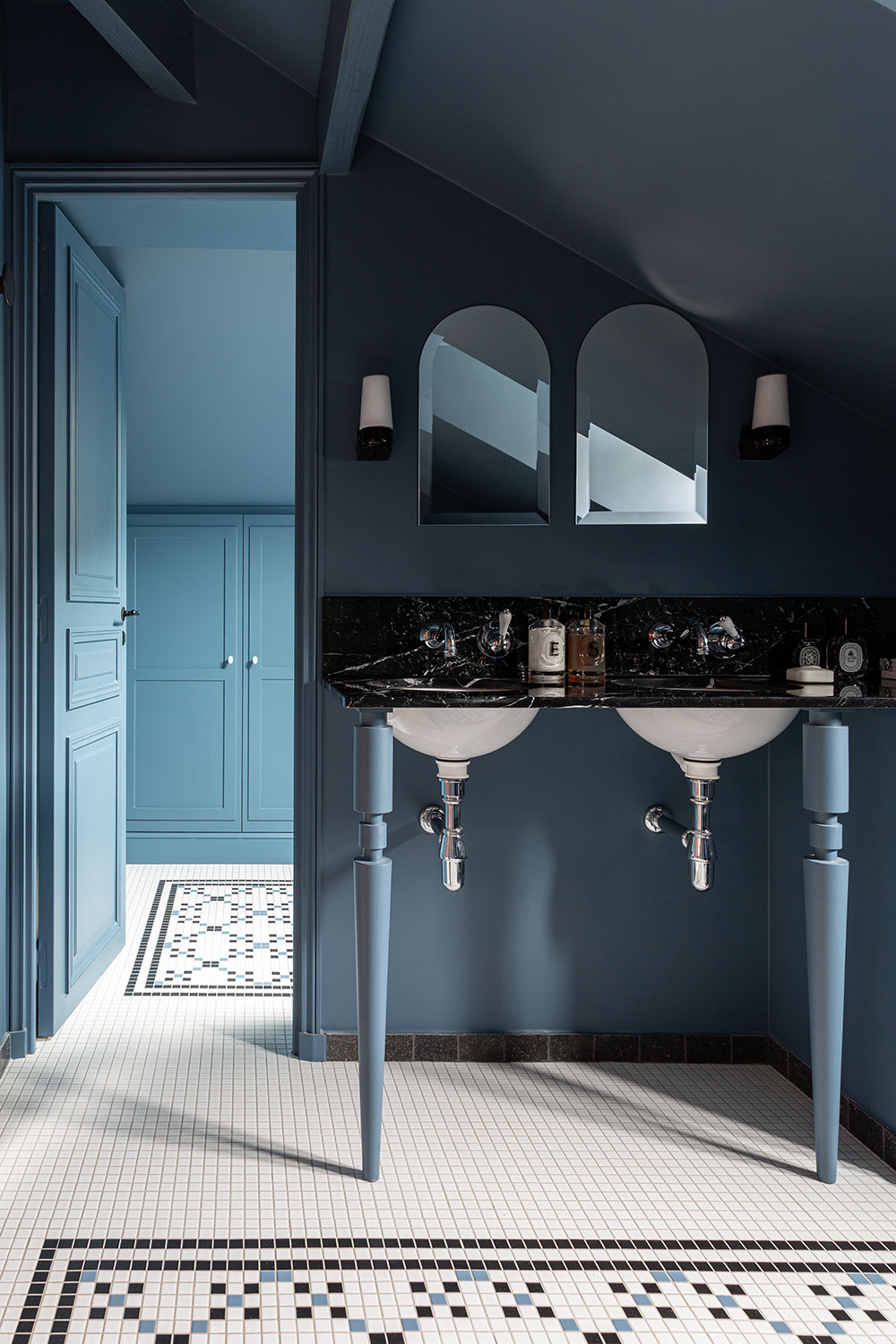 巴黎活力四溢的家庭公寓设计-25