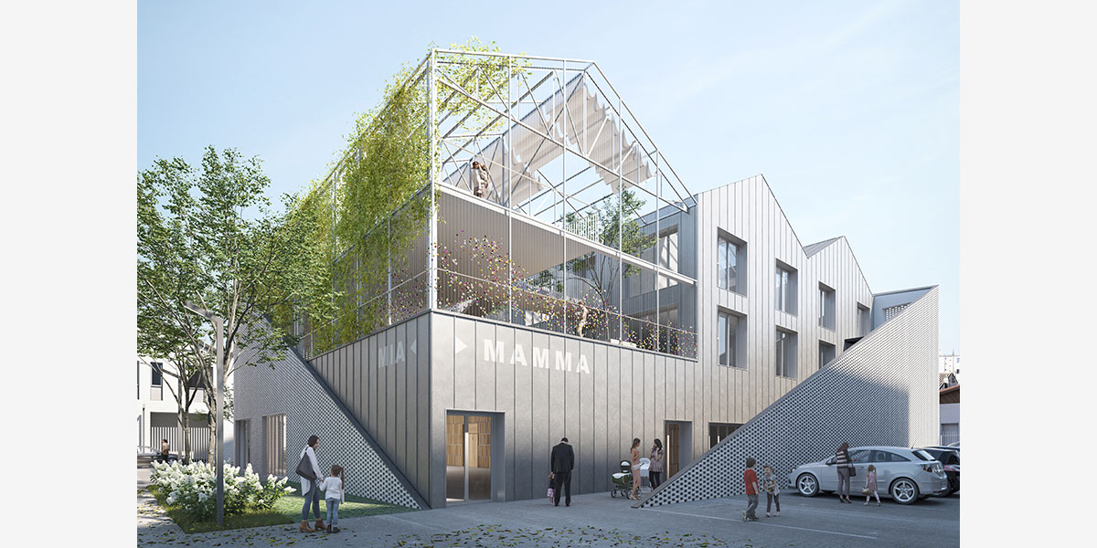 Crèche et locaux intergénérationnels réunis - CoCo architectureCoCo architecture-8