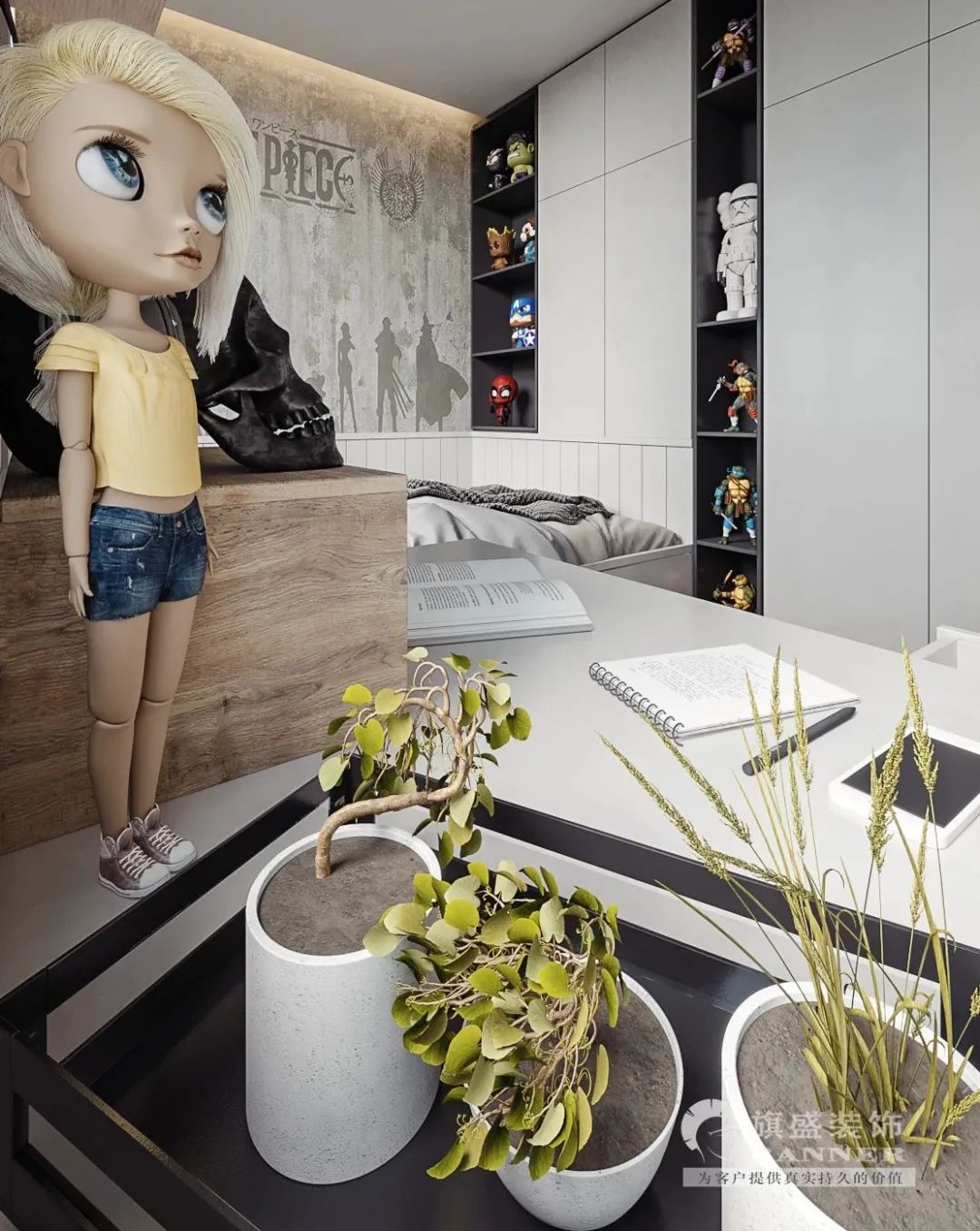 科为城墅现代轻奢叠墅丨旗盛-26