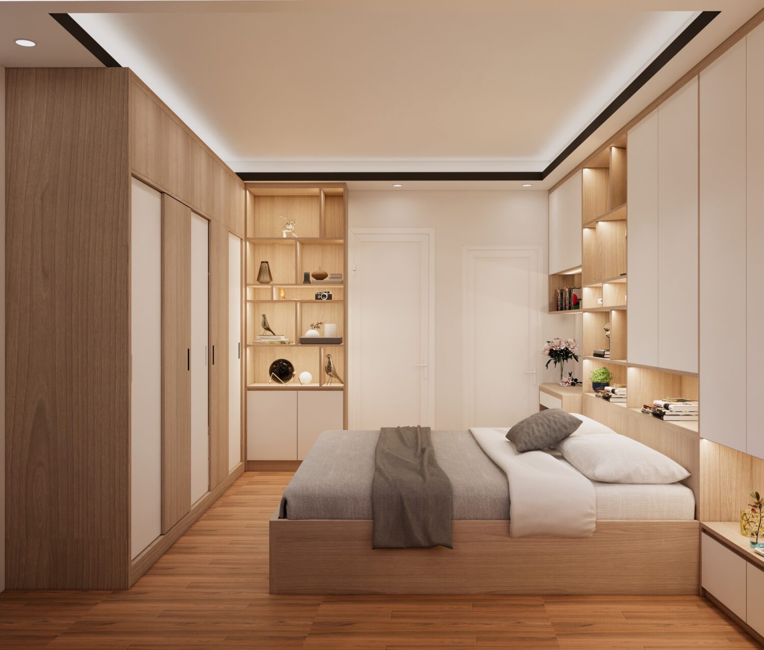 Sketchup卧室室内模型丨Kim Phong-8