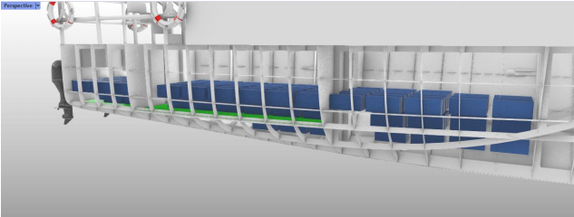 罗马尼亚多瑙河电动单体客船设计-34