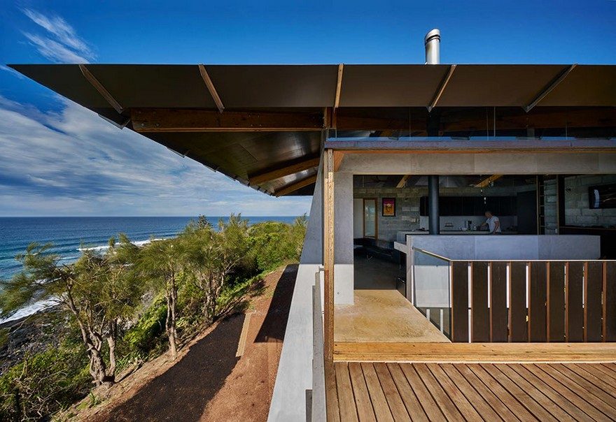 澳大利亚"日落隐退"度假屋 | 融入景观，提供私密空间-0