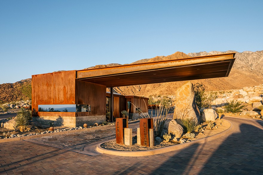 Desert Palisades Guard House by Studio AR-12