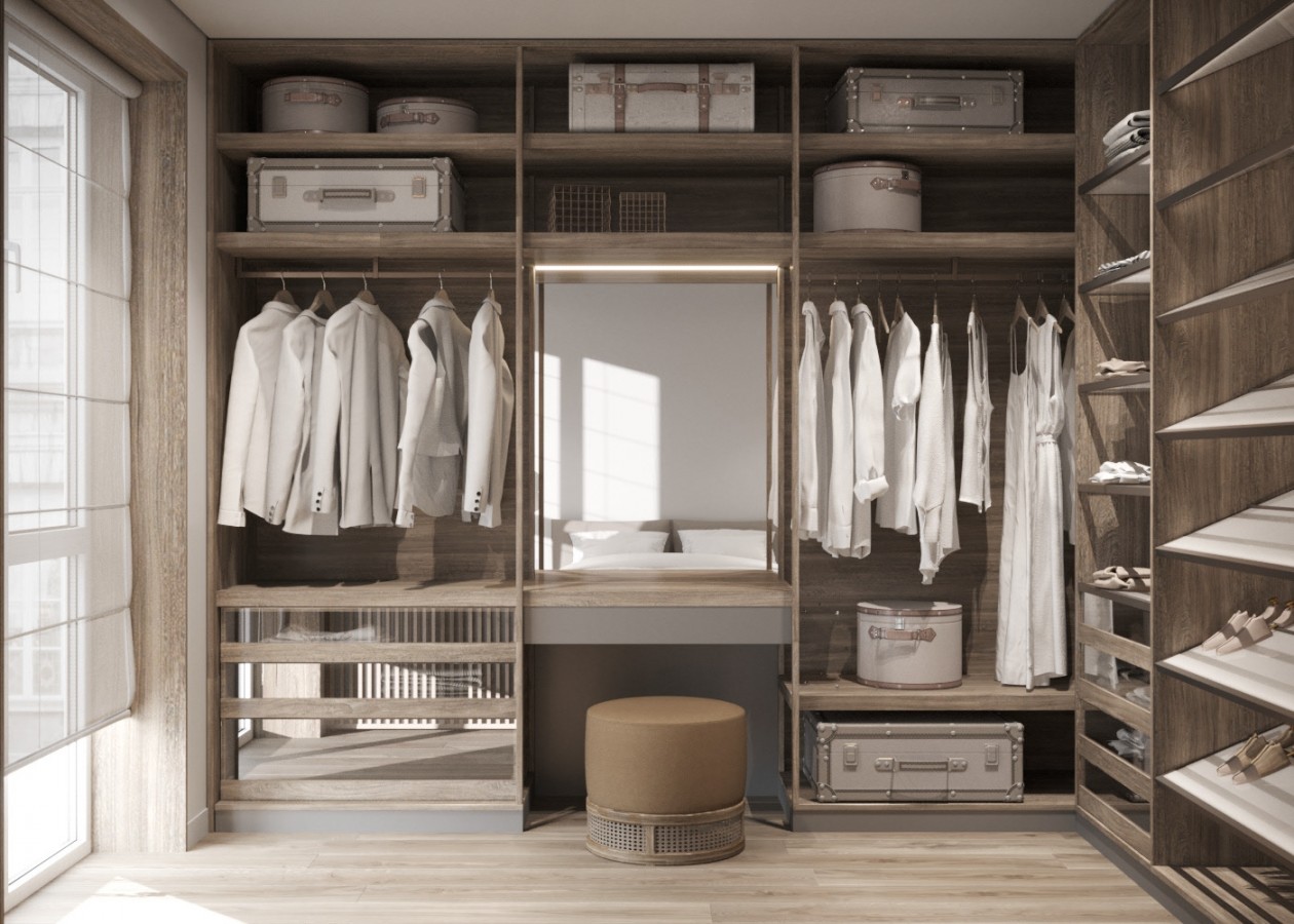 105平现代空间，古铜色调！-11