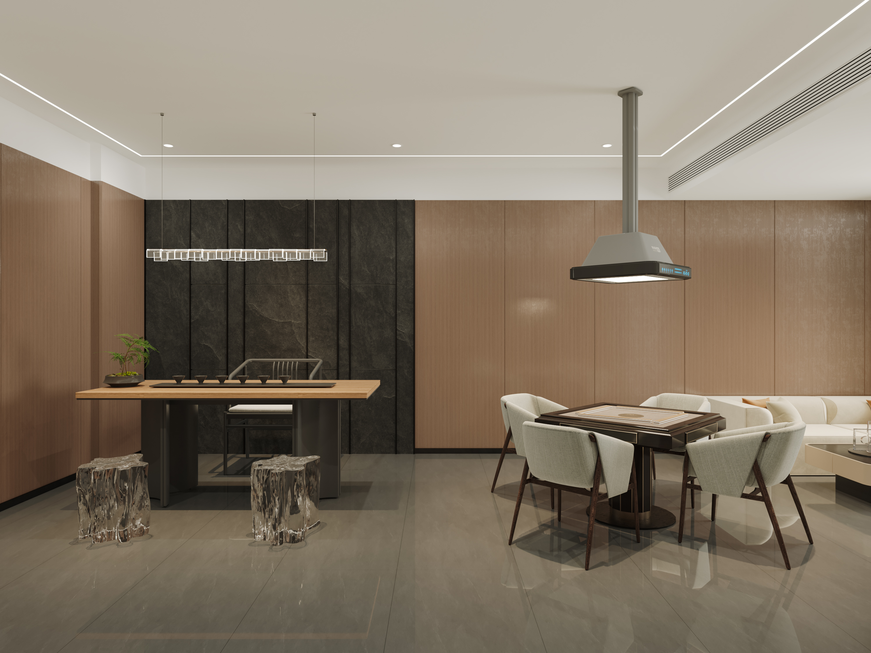 麻将馆丨效果案例表现方案-2