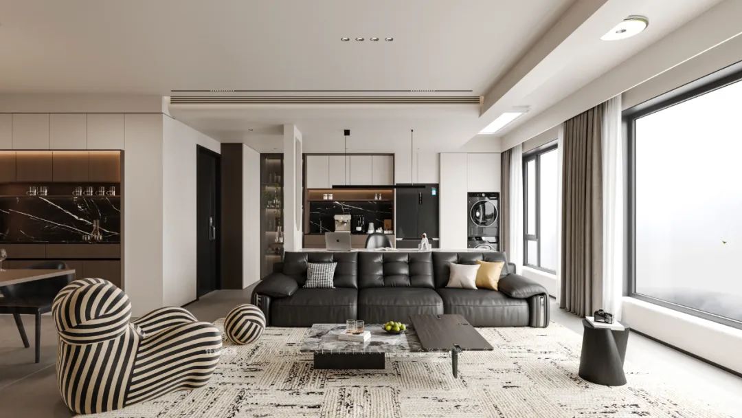 新城阅璟台丨127㎡意式极简私宅丨中国武汉丨胡欢-32