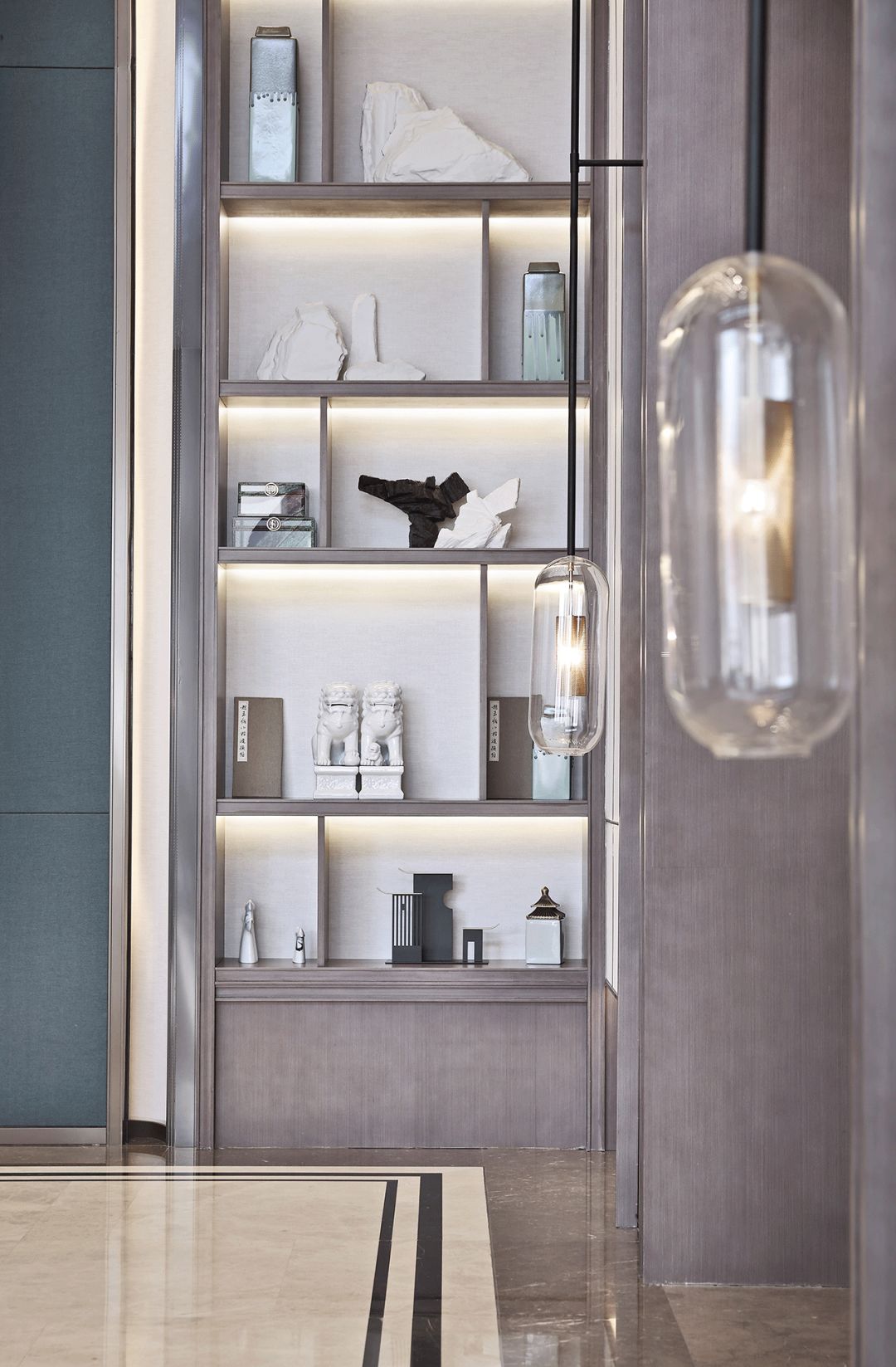 江南意蕴，现代美学——无锡合景玺悦珑庭售楼部设计-28