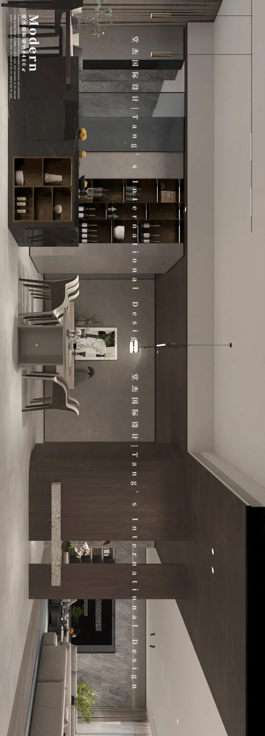 400㎡现代艺术空间丨堂杰国际设计-7