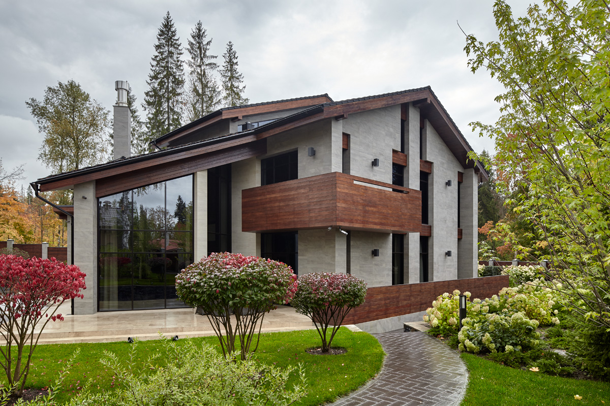 The interiors of a country house on the Novorizhskoe highway Alexandra Fedorova-34