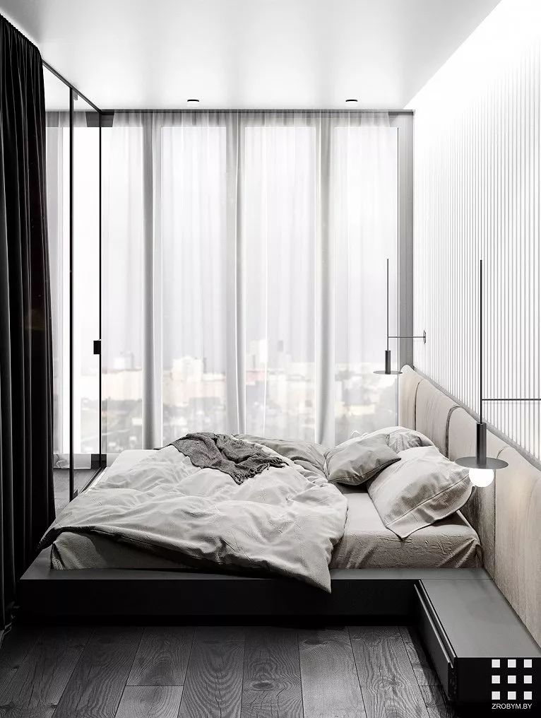 极简北欧风公寓设计，空间元素增添艺术风味-67