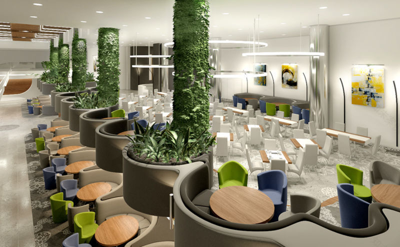 COURTYARD by MARRIOTT酒店室内现代化改造项目丨波兰华沙丨KM rubaszkiewicz ARCHITEKCI-6