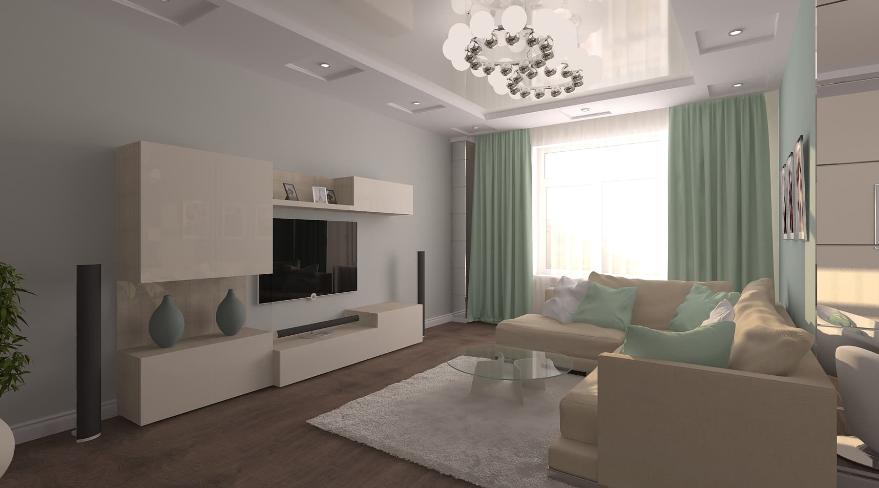 90平米Tiffany&Co风格公寓设计项目丨俄罗斯新西伯利亚丨BRERA gruppo-14