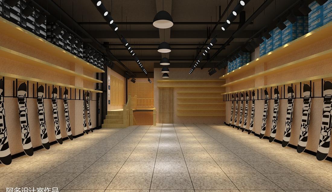 雪线单板俱乐部 室内设计-82