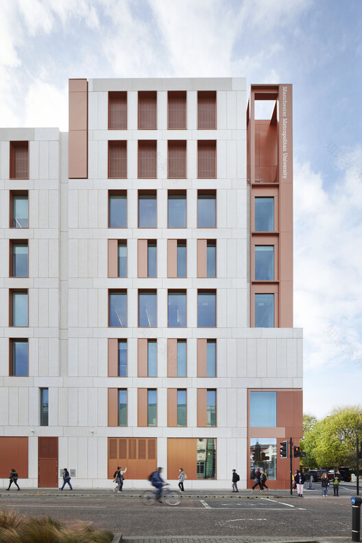 英国曼彻斯特大都会大学 Grosvenor 东馆丨Allies and Morrison-22