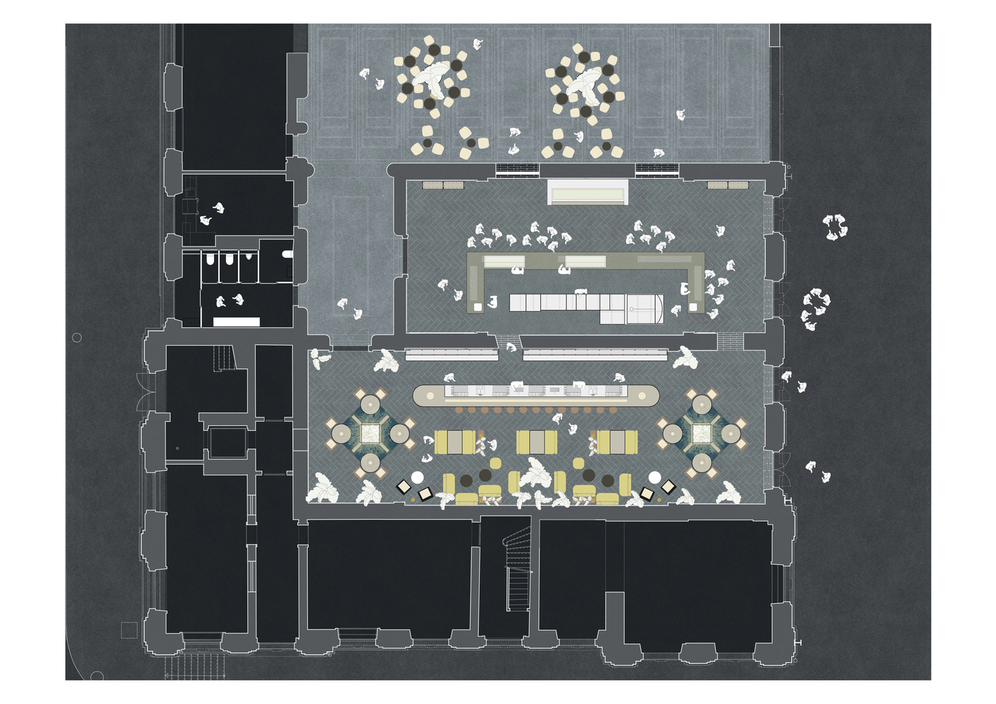 瑞士巴塞尔餐厅 Lora丨Foeldvary Staehelin-13