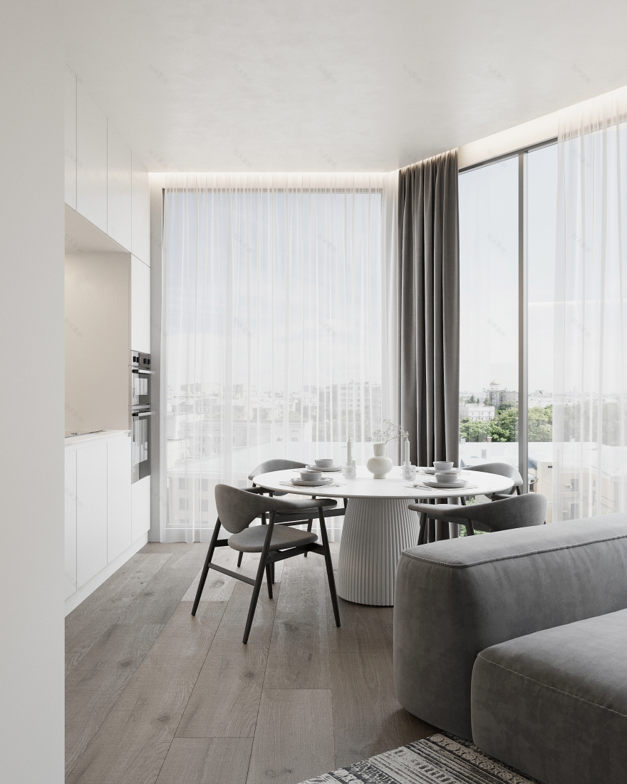 一居室公寓设计项目-3