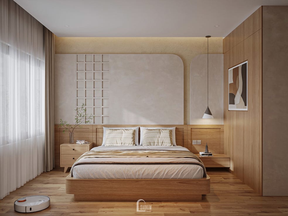 50m² 5 层Japandi风格联排别墅设计丨越南河内-17