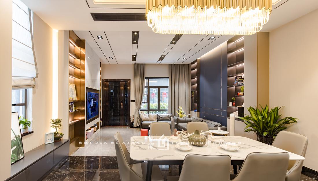 广州轻奢风别墅设计丨中国广州-14