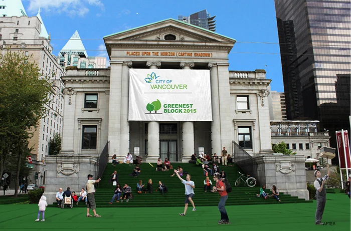 最环保的街区；最绿色的街区（根据green在具体语境中可理解为环保的或绿色（生态意义）的 ，这里结合常见表达给出两种可能较合适的翻译供你判断选择最符合语境的若此为一专有名词，缺乏更多背景信息暂无法唯一精准翻译 ）但严格按照你要求可能较难给出单一准确译法，因缺乏所在语境对green含义做判断，需更多背景 丨加拿大温哥华丨D'Arcy Jones Architects-10