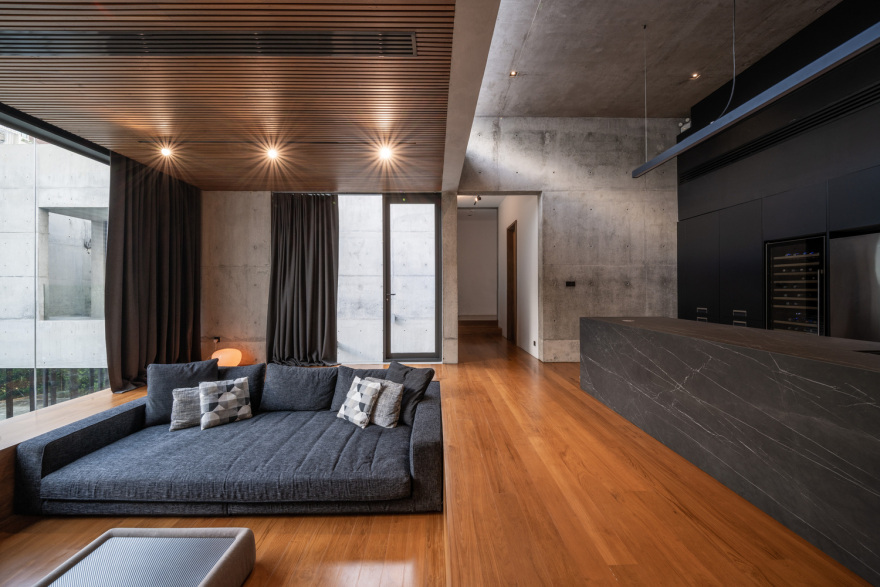 泰国 Baan Akard Yen 住宅丨泰国曼谷丨Studio Krubka-34