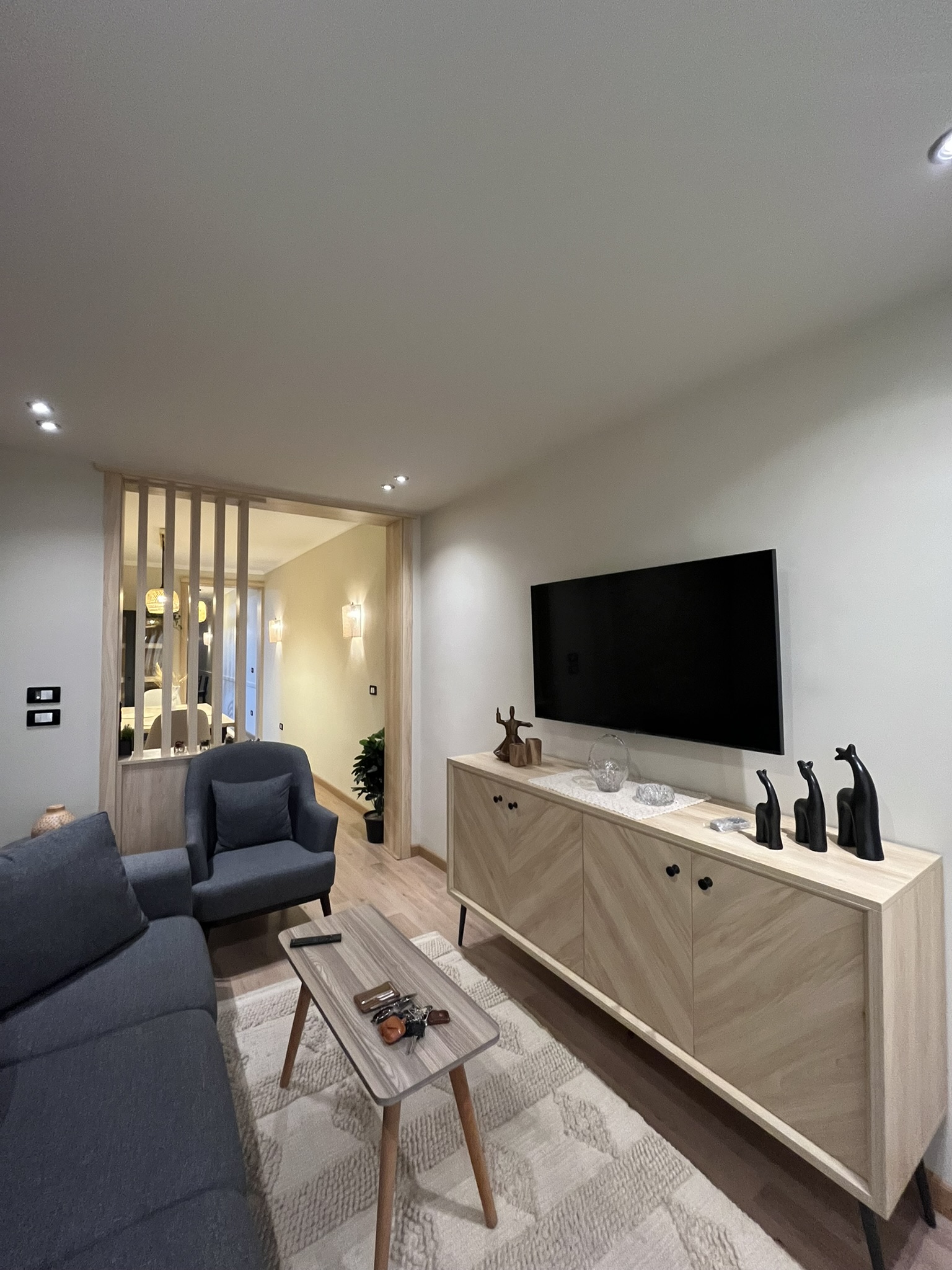 Apartment Boho Style at Saba Basha Alexandria-32