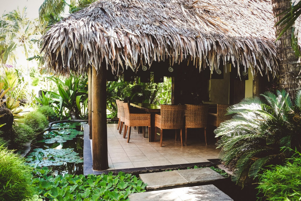 斐济五星级豪华度假酒店,现代斐济风格的海滨别墅-101