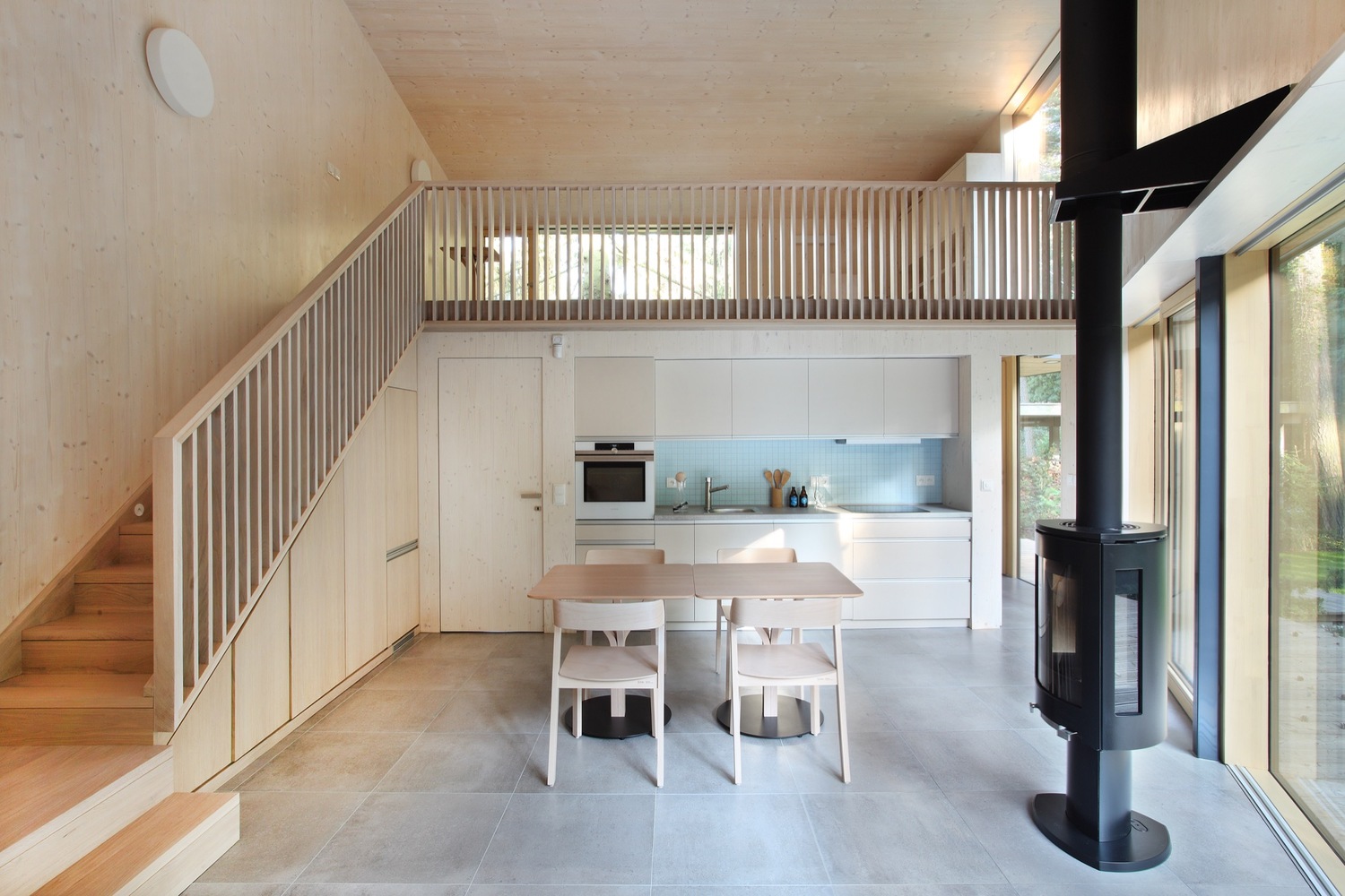 捷克 Klánovice 地区松树林中的工作室-24