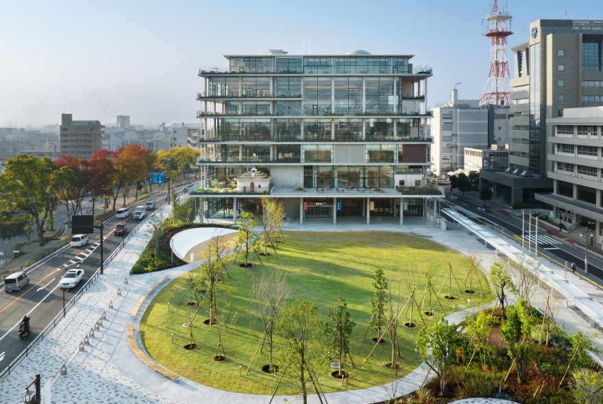 茨木市文化・子育て複合施設おにクル(“鬼来”)丨日本丨伊东豊雄建筑设计事务所-8